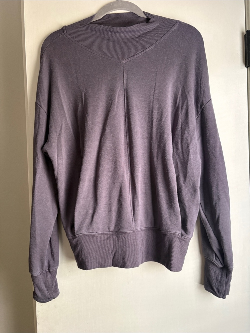 Athleta Crewneck Sweater in Dusty Purple